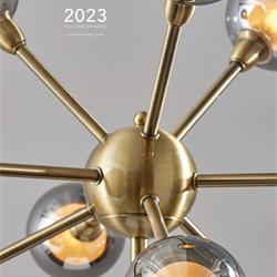 灯饰设计图:Adesso 2023年欧美欧式灯饰设计产品电子书籍