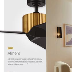 灯饰设计 Kichler 2023年美式家居LED风扇灯吊扇灯电子图册