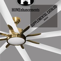 风扇灯设计:HOMEnhancements 2023年新增灯饰产品图片电子目录