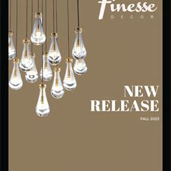 灯饰设计图:Finesse Decor 2023年欧美新品灯饰装饰品图片