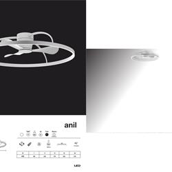灯饰设计 Mimax 2024年欧美LED风扇灯吊扇灯产品图片