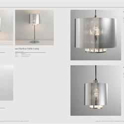 灯饰设计 Nova 欧美现代台灯落地灯图片电子图册