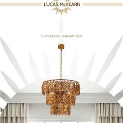 灯饰设计:Lucas McKearn 2024年新品美国奢华灯饰图片
