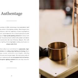 灯饰设计 Authentage 2023年比利时复古铁艺灯具设计产品素材