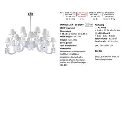 灯饰设计 Baccarat 2024年巴卡拉豪华水晶玻璃灯饰产品图册