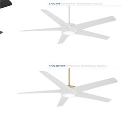 灯饰设计 Minka Aire 2024年欧美流行风扇灯设计素材图片电子图册