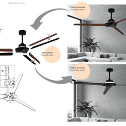 灯饰设计 Mantra 2024年西班牙LED风扇灯吊扇灯图片电子目录