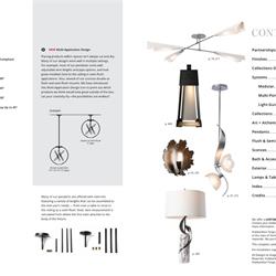 灯饰设计 Hubbardton Forge 2024年美式创意前卫灯饰设计素材图片