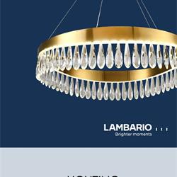 落地灯设计:Lambario 2023-2024年欧式装饰灯饰设计电子目录