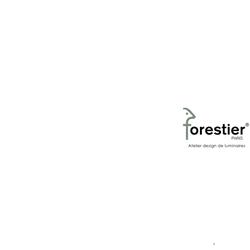 灯饰设计 Forestier 2024年法国个性灯饰设计电子图册