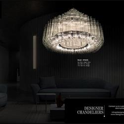 灯饰设计 Designer Chandeliers 2024年奢华水晶灯饰设计电子书