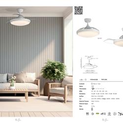 灯饰设计 ACB 2024年西班牙风扇灯吊扇灯设计电子图册