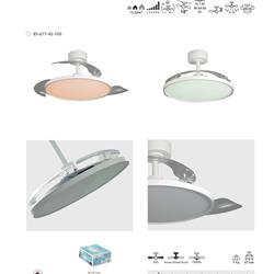 灯饰设计 CristalRecord 2024年国外风扇灯吊扇灯设计图片电子目录