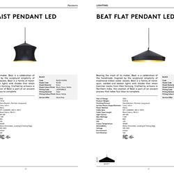 灯饰设计 Tom Dixon 2024年欧美时尚前卫家居灯饰设计产品目录