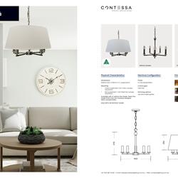 灯饰设计 Contessa 澳大利亚家居装饰灯饰产品图片电子书