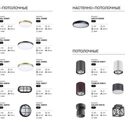 灯饰设计 Odeon 2024年俄罗斯户外灯具产品图片电子书