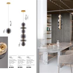 灯饰设计 Nova Luce 2024年希腊新颖时尚灯具设计素材图片
